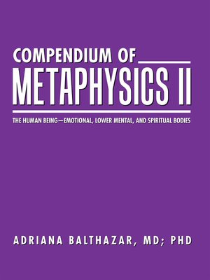 cover image of Compendium of Metaphysics II